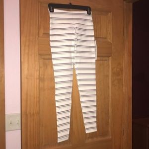 Glyder striped leggings xxs